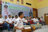 Bupati Bandung Dadang Supriatna melaksanakan Rembug Bedas ke-98 di Desa Sekarwangi, Kecamatan Soreang, Rabu (20/3/2024). (Foto: diskominfo)
