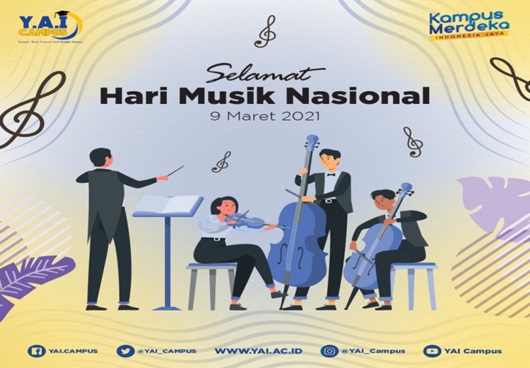 
Ilustrasi Hari Musik Nasional (Foto : yayasan administrasi indonesia)
