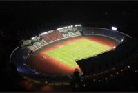 Persib  menjamu Bhayangkara FC pada pertandingan pekan ke-30 Liga 1 2023/2024 di Stadion Si Jalak Harupat, Kabupaten Bandung, Kamis (28/3/2024), pukul 20.30 WIB.(Foto: Kabbdg)

