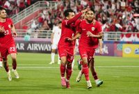 Tim U-23 Indonesia menundukkan Jordania dengan skor 4-1 di Stadion Abdullah bin Khalifa, Doha, Qatar, Minggu (21/4). (Foto: PSSI)

