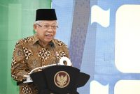 
 Pengukuhan Komite Daerah Ekonomi dan Keuangan Syariah KDEKS oleh Wakil Presiden RI, Aula Barat Gedung Sate 23 April 2024 (Foto: dokpim jabar)