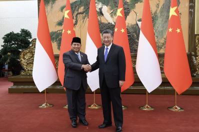 Prabowo Subianto dan Xi Jinping (Foto: Kemhan)