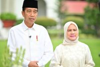 Presiden Jokowi dan Ibu Iriana (Foto: BPMI Setpres)
