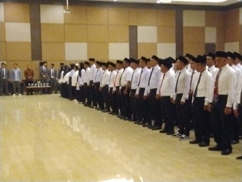 Sebanyak 495 anggota PPS dilantik KPU KBB (Foto: Istimewa)