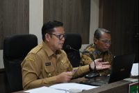 PJ Wali Kota Sukabumi Kusmana Hartadji dan Ketua DPRD Kota Sukabumi (Foto: Istimewa)