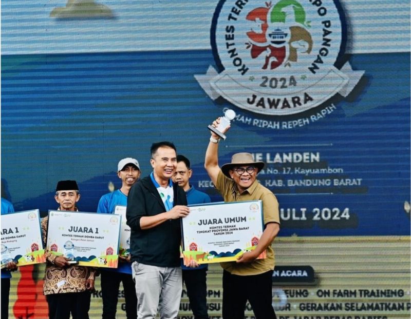 Hewan ternak dari Kabupaten Garut mengikuti Kontes Ternak Jabar Tahun 2024, berlangsung di The Landen, Jalan Maribaya, Kecamatan Lembang, Kabupaten Bandung Barat, Kamis-Jumat (25-26/7/2024) (Foto: Istimewa)