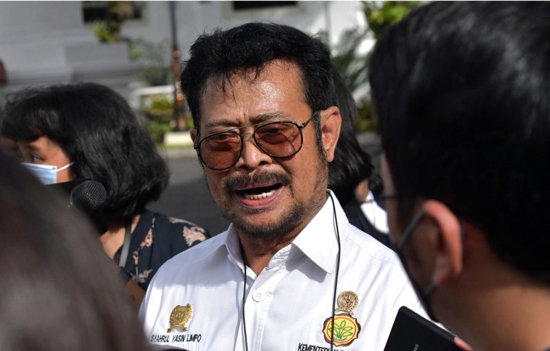 Sahrul Yasin Limpo (Foto:  Setkab/Radar Lampung)