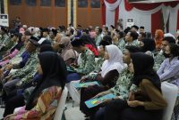 Dinas Kependudukan dan Pencatatan Sipil (Disdukcapil) Kabupaten Banung kembali menggelar Gebyar Itsbat Nikah Gratis, di Gedung M Toha, Soreang, Jumat (23/8/2024).(Foto: diskominfo)

