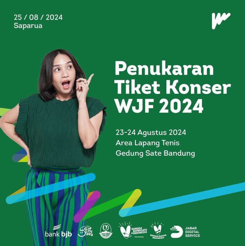 West Java Festival 2024 kembali dimeriahkan dengan konser musik dari bintang-bintang papan atas.(Foto: diskominfo)
