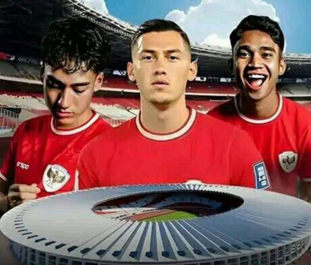 
DARA| Timnas Indonesia akan menjamu Australia di matchday kedua Grup C putaran ketiga Kualifikasi Piala Dunia 2026 zona Asia, di Stadion Utama Gelora Bung Karno (SUGBK), Selasa (10/9/2024).(Foto: Istimewa)


