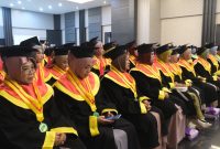 Sidang Senat Terbuka Wisuda Sarjana STAI Siliwangi Garut yang berlangsung di Ballroom Hotel Harmoni, Jalan Cipanas Baru, Kecamatan Tarogong Kidul, Kabupaten Garut, Rabu (18/9/2024)(Foto: Istimewa)