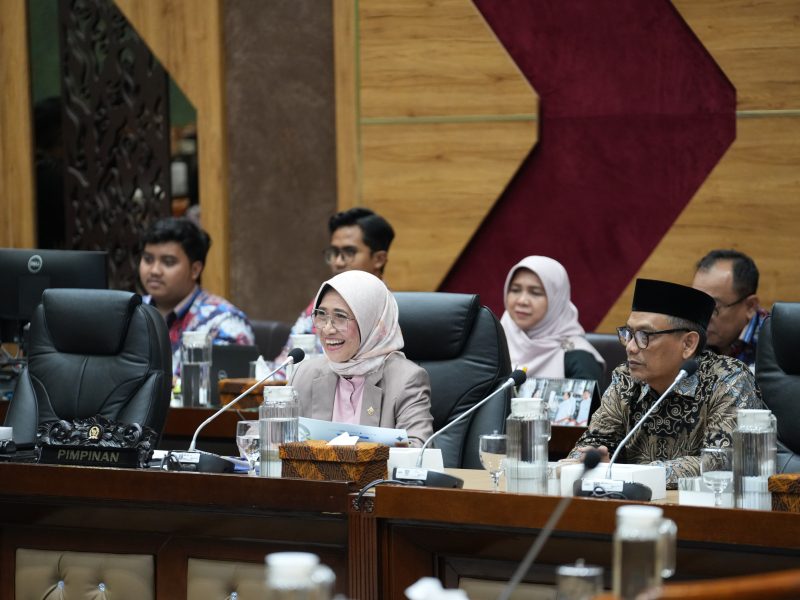 
Wakil Ketua Komisi X DPR RI, Hetifah Sjaifudian memimpin Sidang Komisi X DPR RI tentang rekomendasi naturalisasi Eliano Reijnders dan Mees Hilgers, di Gedung DPR RI, Jakarta pada Selasa (10/9/024). (Foto: PSSI)

