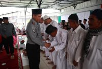 Lapas Garut menyelenggarakan tabligh Akbar bersama 100 anak yatim dan dhuafa di Masjid Al-Hidayah Lapas Garut, Jumat (4/10/2024)(Foto: Istimewa)