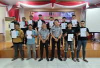 11 orang Warga Binaan Pemasyarakatan (WBP) di Lapas Garut mendapatkan program Pembebasan Bersyarat (PB), sementara 1 (satu) WBP bebas murni, SEnin (7/10/2024)(Foto: Istimewa)