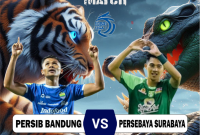 Duel klasik tersaji di Stadion Si Jalak Harupat, Kabupaten Bandung, Jumat (18/10/2024), pada pukul 15.30 WIB, saat Persib Bandung meladeni Persebaya Surabaya pada laga pekan ke-8 Liga 1 2024/25.(Foto: miga/dara)

