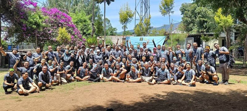 
Lembaga Pemasyarakatan Kelas IIA Banceuy Bandung menggelar peningkatan Fisik, Mental dan Disiplin (FMD) di Teras Danoe Camping Site Pangalengan, Kabupaten Bandung, Jawa Barat, Rabu (16/10/2024).(Foto: Ist)

