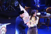 
Menteri Komdigi Meutya Hafid menghadiri Anugerah KPI 2024 di Auditorium Abudarahmansalleh RRI, Jakarta, Jumat (8/11/2024). (Foto: menpan.go.id)
