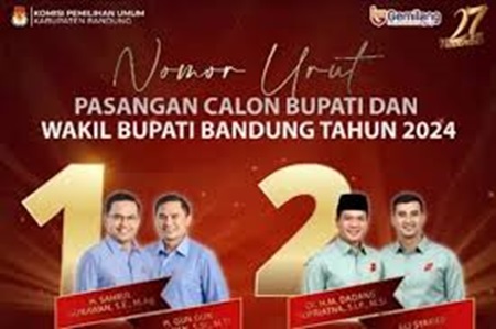 
Debat Publik pamungkas Calon Bupati dan Wakil Bupati Bandung bakal digelar di Hotel Sutan Soreang, Kabupaten Bandung, hari ini, Rabu (20/11/2024). (Foto: dok/dara)
