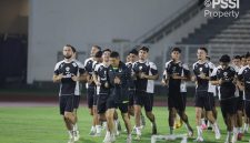 Timnas Indonesia mulai menjalani latihan jelang melawan Jepang pada pertandingan babak ketiga Kualifikasi Piala Dunia 2026 Zona Asia Grup C, di Stadion Utama Gelora Bung Karno, Jakarta Pusat, Jumat (15/11/2024).(Foto: PSSI)
