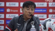 Pelatih Timnas Idonesia Shin Tae-yong menghadiri konferensi pers WIB. (Foto: pssi)

