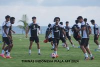 Timnas Indonesia hanya akan membawa 24 pemain yang dibawa ke Piala AFF 2024. Laga pertama tim Garuda melawan Myanmar di Yangon, Senin (9/12/2024).(Foto: Ist