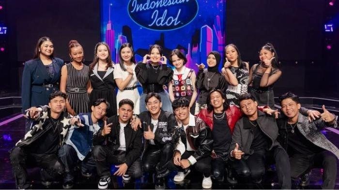 Indonesia Idol edisi XIII/2025 memasuki babak final showcase. Ada 17 kontestan yang akan tampil pada hari Senin dan Selasa (13-14 Januari 2025).(Foto: rctiplus)

