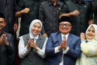 Calon Bupati dan Wakil Bupati Garut Terpilih, Abdusy Syakur Amin-Luthfiansia Putri Karlina (Foto: Istimewa)
