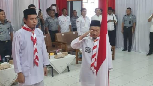 Dua napi teroris di Lapas Kelas IIA Garut menyatakan Ikrar Setia ke NKRI bertempat di Aula Lapas Garut, Jalan KH.Hasan Arif, Kecamatan Banyuresmi, Kabupaten Garut, Selasa (7/1/2025)(Foto: Ist)