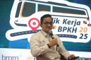 Kepala Badan Pelaksana BPKH, Fadlul Imansyah, saat menggelar Press Conference Program Kemaslahatan Balik Kerja Bareng BPKH Tahun 2025 di Jakarta, Senin (24/2/2025)(Foto: Istimewa)