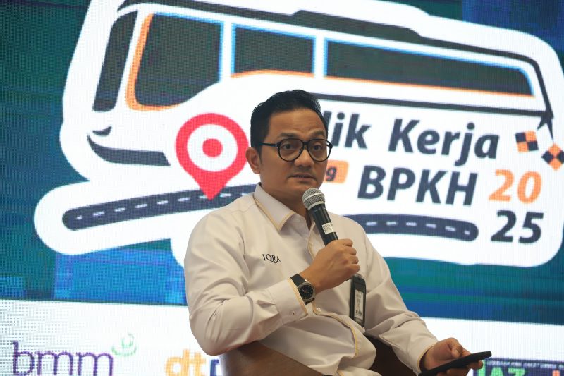 Kepala Badan Pelaksana BPKH, Fadlul Imansyah, saat menggelar Press Conference Program Kemaslahatan Balik Kerja Bareng BPKH Tahun 2025 di Jakarta, Senin (24/2/2025)(Foto: Istimewa)