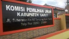 Kantor KPU Garut di Jalan Suherman, Kecamatan Tarogong Kaler, Kabupaten Garut. (foto:ist)