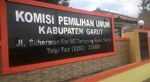 Kantor KPU Garut di Jalan Suherman, Kecamatan Tarogong Kaler, Kabupaten Garut. (foto:ist)