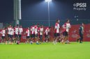 
Timnas Indonesia U-20 menjalani latihan perdana di Shenzhen Youth Football Training Base, Tiongkok, Senin (10/2) malam.(Foto: pssi)
