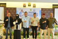 Pemerintah Kota Sukabumi menggelar  Pelatihan Kewirausahaan UMKM  di Hotel Balcony, Sukabumi Selasa (11/2/2025). (Foto: dian/dara)

